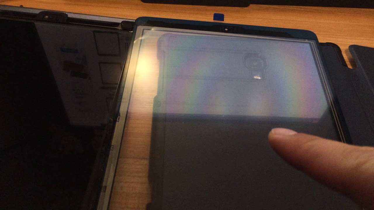 Remember to remove the inside/back plastic from the replacement