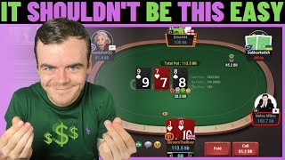 HOW TO CRUSH SMALL & MICRO STAKES POKER 💲💲💲 - [STREAM HIGHLIGHTS] screenshot 3