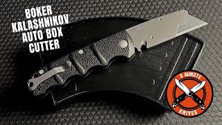 Swift Slice: Boker Auto 'Kalashnikov' Box Cutter Unveiled!