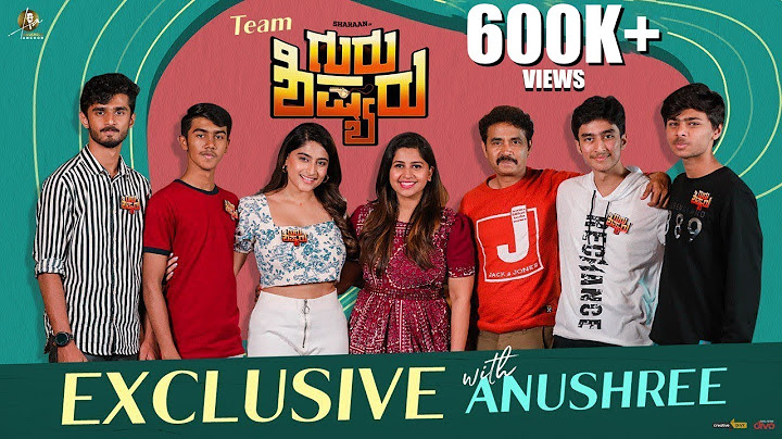 EXCLUSIVE : Guru Shishyaru Team Exclusive With Anushree | Sandalwood | Anushree Anchor