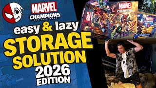 My Easy & Lazy Storage Solution for Marvel Champions: The Card Game | 2026 Edition