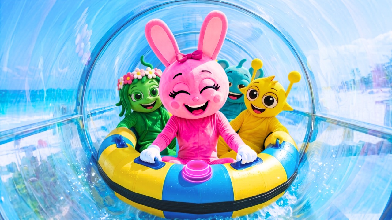 Pinki & Friends Beach Adventure – Swimming & Playing All Day - YouTube