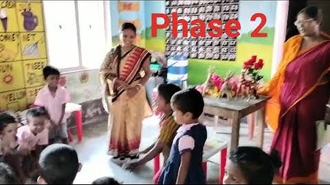 DECE Project phase 2 New style teaching for kids in odia language #Tapasi Ma