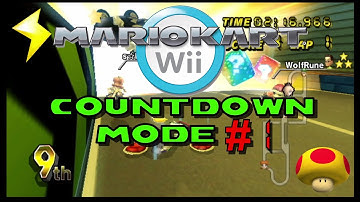 [MKWii] Countdown Mode Races #1