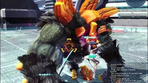 [PSO2] How to change weapon very cool with Lu