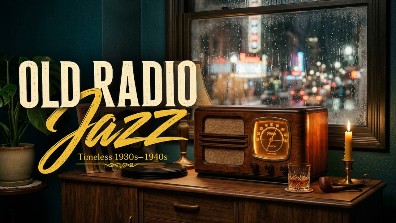 Old Radio Swing 📻 1930s & 1940s Vintage Jazz for Cozy Nights