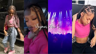 Vlogmas Week 2  : Maintenance days, lashes, wax , hair + lil baby concert | Yonikkaa