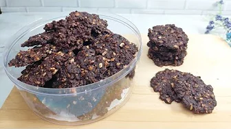 RESEP KUE BENG-BENG COKLAT KACANG HANYA 4 BAHAN RESEP KUE BENG-BENG COKLAT KACANG HANYA 4 BAHAN