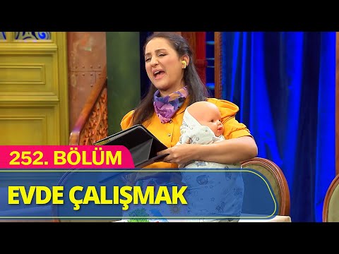 Evde Çalışmak - Güldür Güldür Show 252.Bölüm