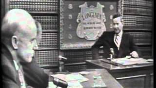 LONGINES CHRONOSCOPE WITH SEN. JOHN J. SPARKMAN
