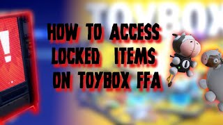 How to access locked vending machines on Toybox FFA