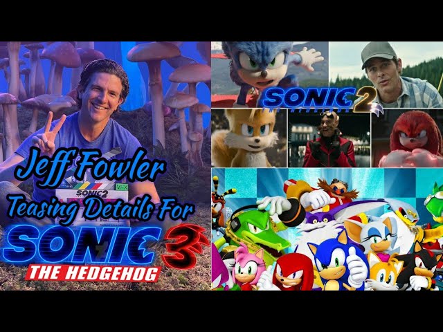 Jeffrey Fowler Confirms Sonic 3 Movie Has Begun Filming With Actors With  Shadow Tease - Media - Sonic Stadium