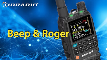 TIDRADIO TD-H3 Lesson 11 |  Beep and Roger