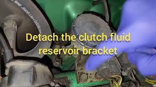 Honda Del Sol Clutch Master Cylinder Replacement And Bleed