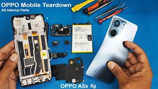 Oppo 5G Mobile Disassembly Teardown Oppo A5X 5G Full Disassembly Internal Parts Revealed