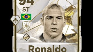 94 Ronaldo SBC Icon Player review EAFC 24 ultimate TEAM Brazil R9