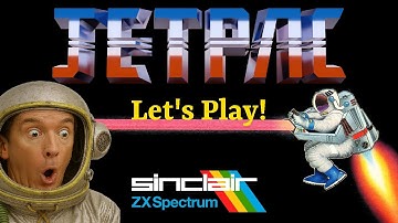 Lets Jet Into Space And Play Some "JETPAC" On The ZX Spectrum 48k.