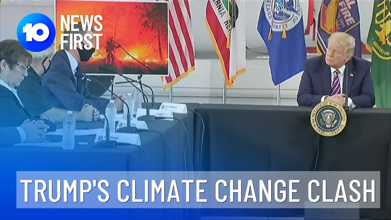 Donald Trump Climate Change Debate | 10 News First