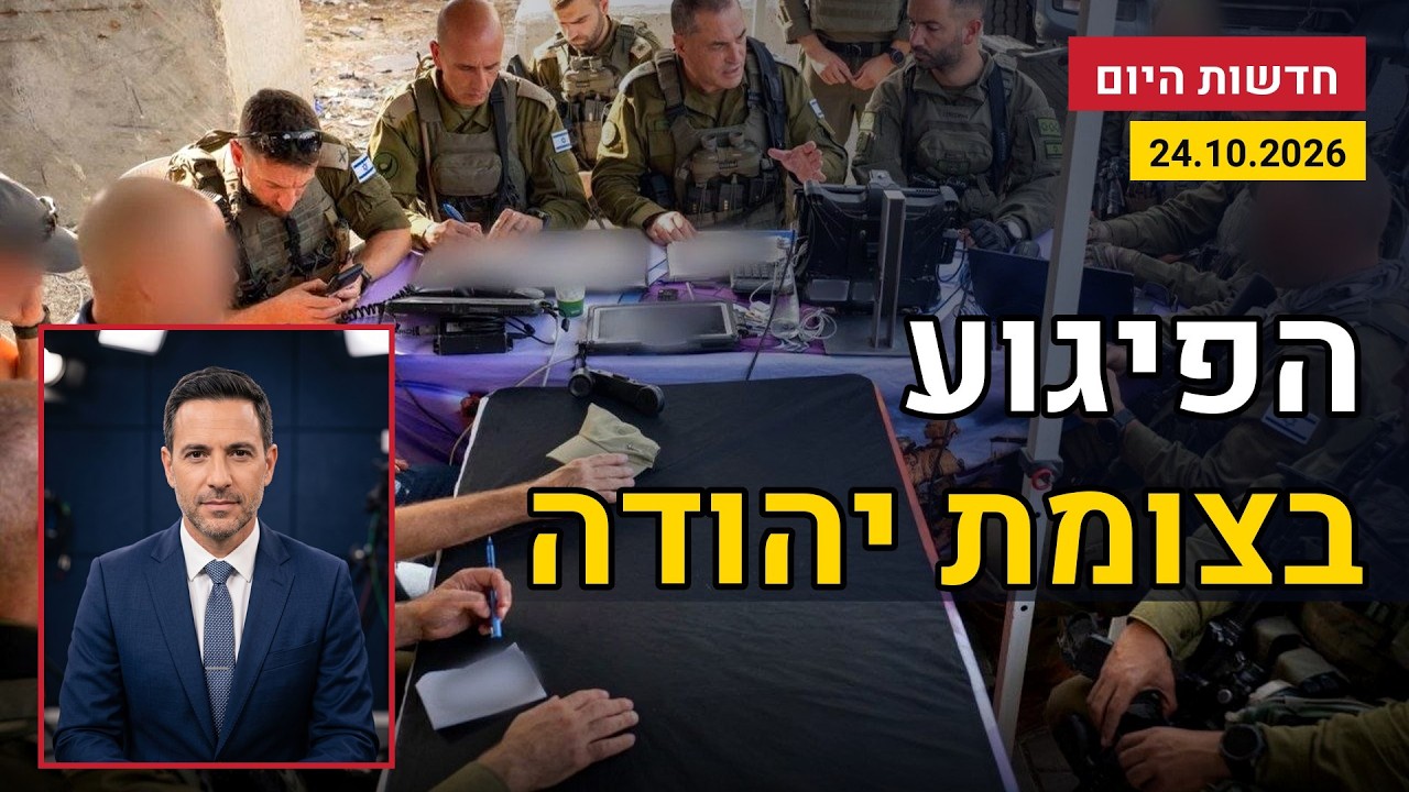 צה"ל פתח במבצע לסיכול טרור בחברון בעקבות הפיגוע בצומת יהודה