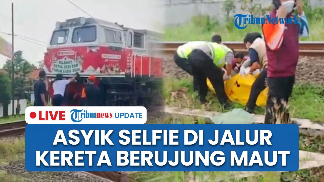 🔴LIVE: 3 Remaja Tewas Tertemper Kereta Api Argo Merbabu saat Berswafoto di Batang