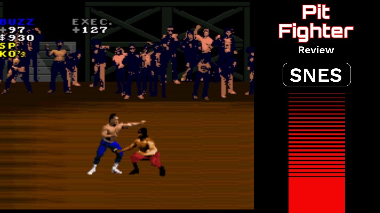 Pit Fighter for SNES: A Masterpiece of Punches, Pixels and… Frustration