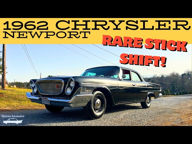 Rare! 1962 Chrysler Newport Stick Shift! Walkaround, Repair and