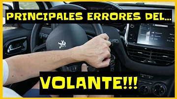 ¿Cuáles son los 10 principales errores al volante?