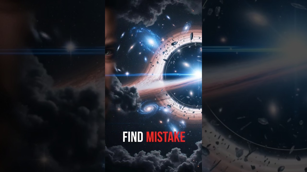 Black Hole Reality ❌ FIND MISTAKE | Space Science Shocking Truth 🚀 