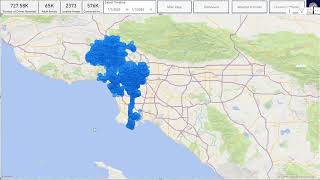 Crime Analytics Dashboard demo using Power BI
