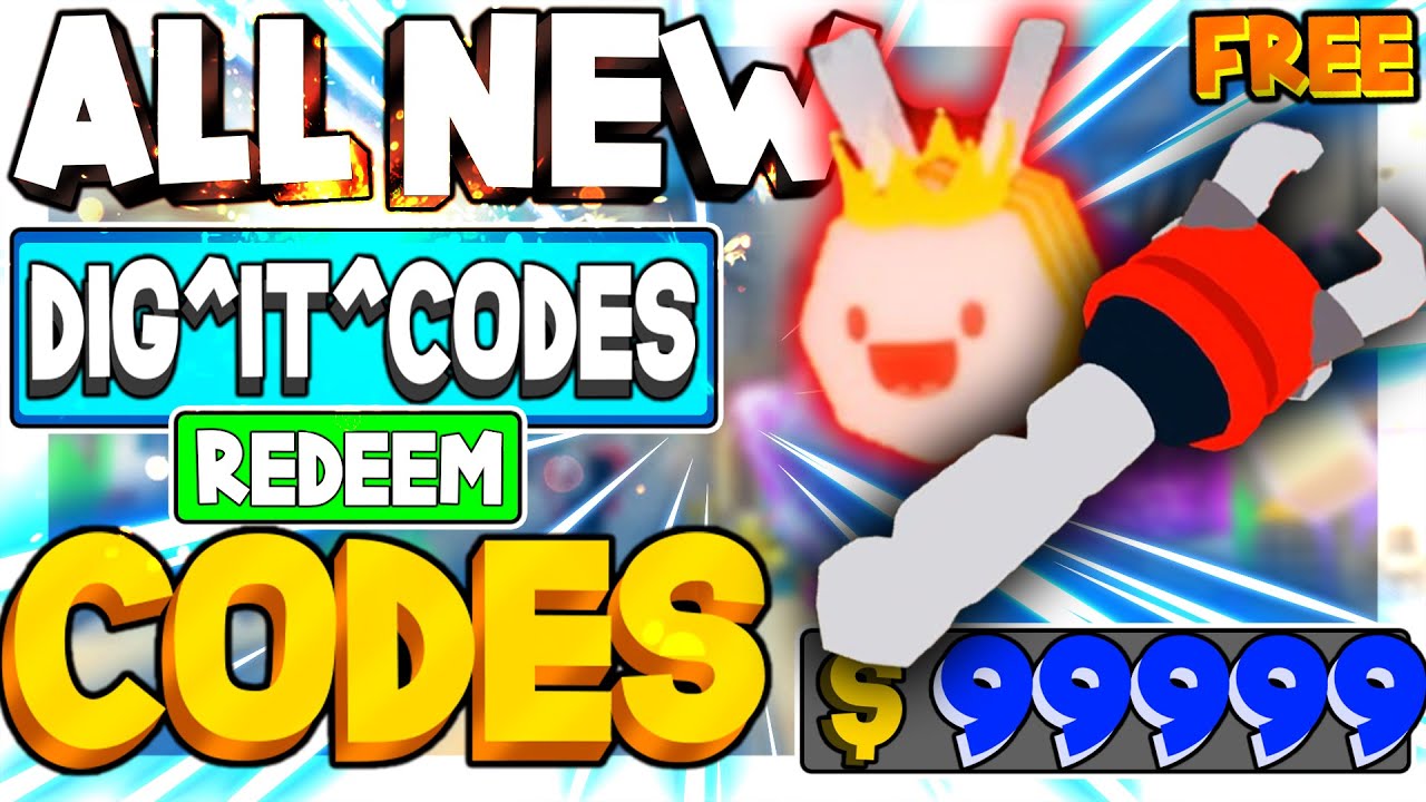 all-update-new-pet-leveling-update-codes-dig-it-roblox-youtube