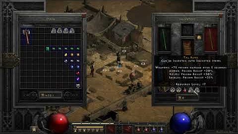 Diablo 2 How To Create Stealth Runeword Armor