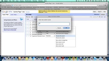 Using OpenRefine to divide cell contents (split a string)
