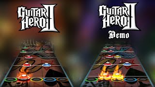 Guitar Hero 2 Demo - 'Surrender' Chart Comparison