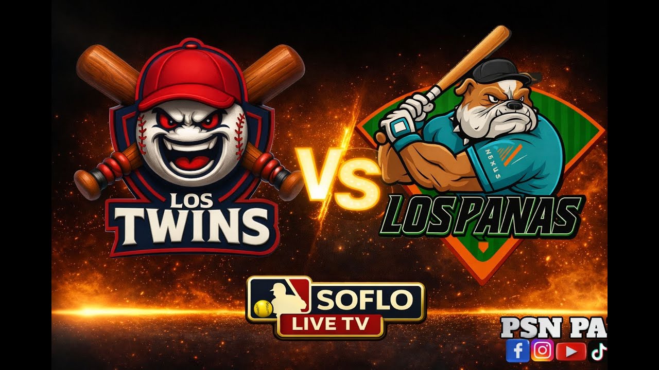 TWINS 🇩🇴🆚 🇻🇪LOS PANAS ||SoFlo Softball League🎥📺#1