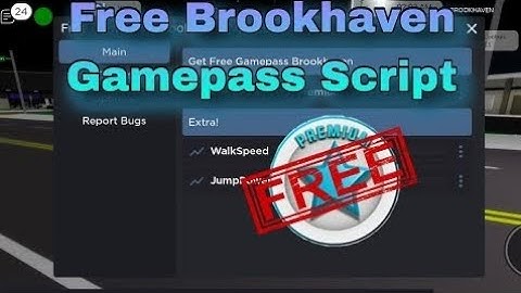 Free Brookhaven Gamepass Script | Hydrogen - Fluxus - Delta - Arceus x - Codex Executor