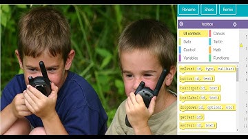Real-Time Walkie-Talkie App In Applab on Code.org| Code.org Project