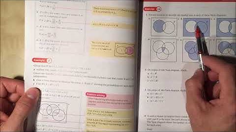 4  Probability and set notation Chapter 2 Section 1 Edexcel Applied A Level Maths