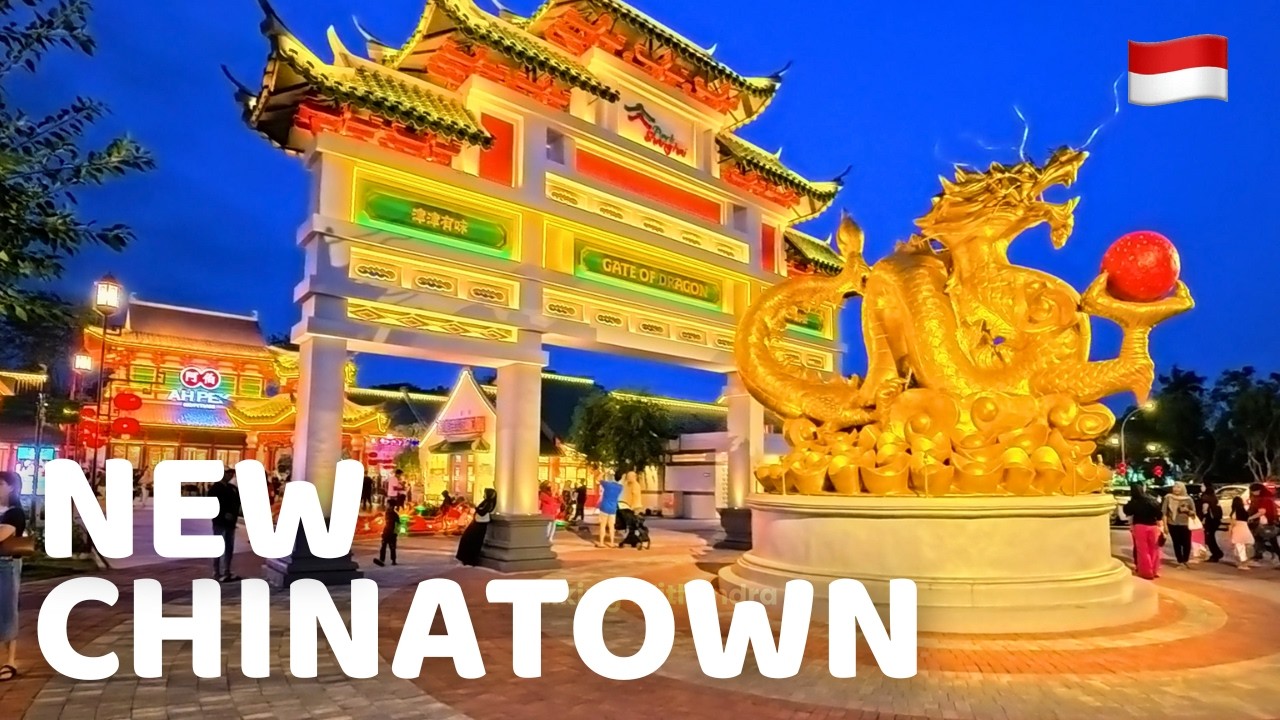Surabaya’s Most Beautiful New Chinatown | Park Shanghai Walking Tour 4K