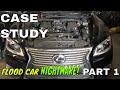 Lexus ls460 no ignition power flood car part 1