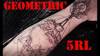 Tree of life - Tattoo time lapse