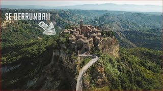 CIVITA DI BAGNOREGIO,  el pueblo que se DERRUMBA! (Italia)