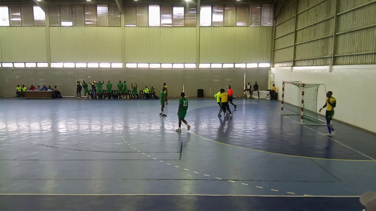 Zimbabe Vs South Africa ........handball game @ Zambia 21 March 2019