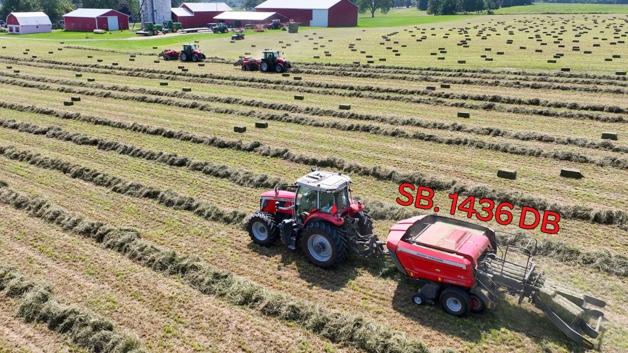 The Double Baler in Supreme Horse Hay