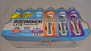 Costco Sale Item Review Bodyarmor Lyte Peach Mango Blueberry Pomegranate Dragonfruit Berry