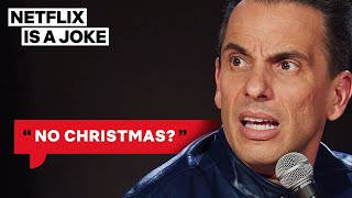 Sebastian Maniscalco Tried To Baptize His Jewish Baby | Netflix Is A Joke