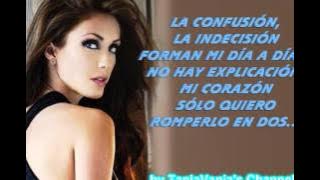 Anahi - Dividida (tema official de Dos Hogares)   LETRA
