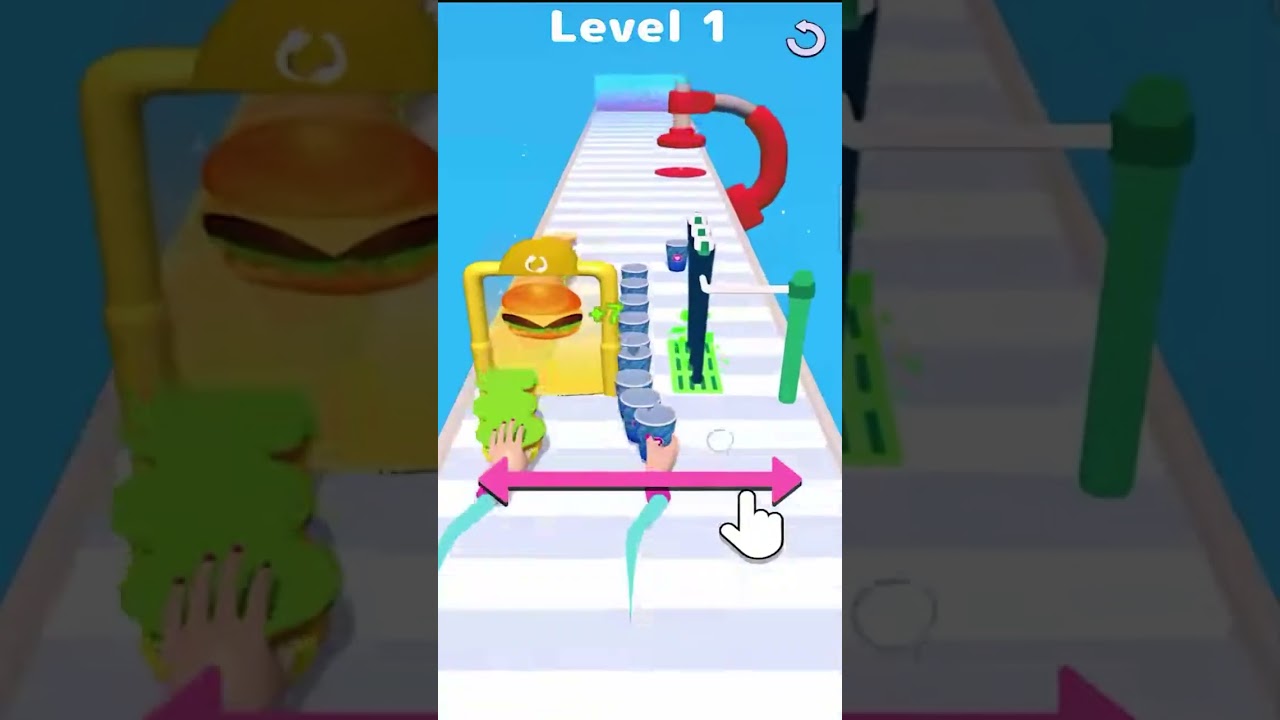 Burger Race Gameplay
