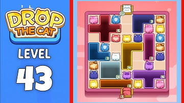 Drop The Cat level 43 solution