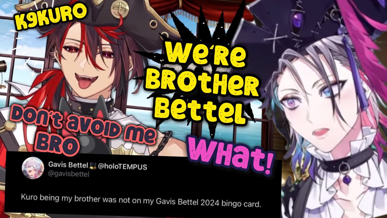 Kuro and Bettel are now brothers