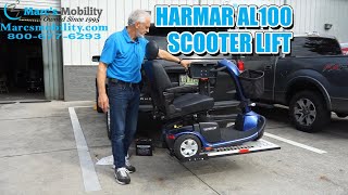 Used Harmar AL100 - Fully Automatic Mobility Scooter Lift - Full Video Review